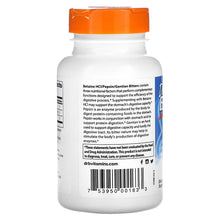 Load image into Gallery viewer, Doctor&#39;s Best Betaine HCI Pepsin and Gentian Bitters 120 capsules
