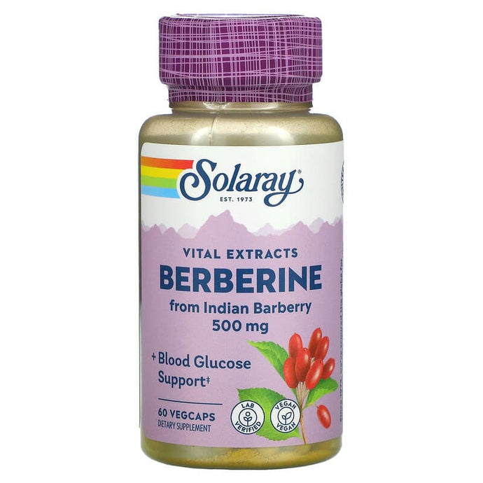 Solaray Berberine from Indian Barberry (60 veg caps)