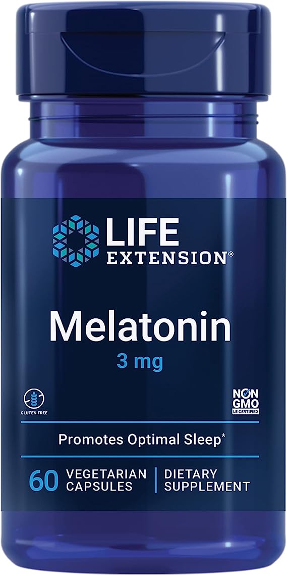 Life Extension Melatonin 3mg (60 capsules)
