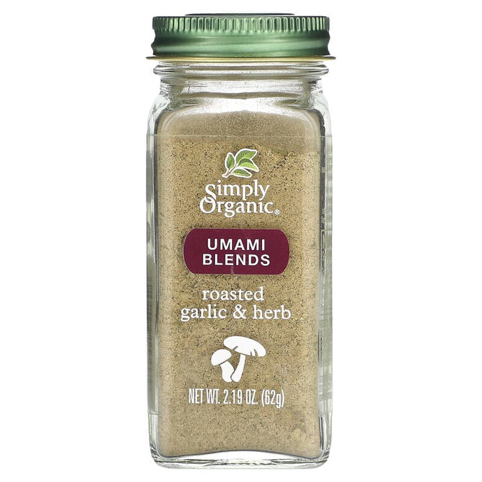 Simply Organic, Umami Blends, Roasted Garlic & Herb, 2.19 oz (62 g)