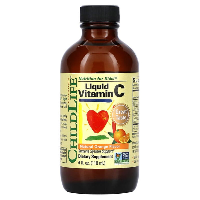 ChildLife Essentials Liquid Vitamin C Natural Orange