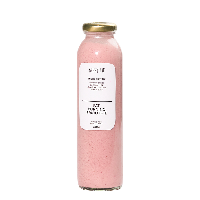 Dairy Free Fat Burning Smoothies - Berry Fit - Mixed Berries, Coconut (350ml)
