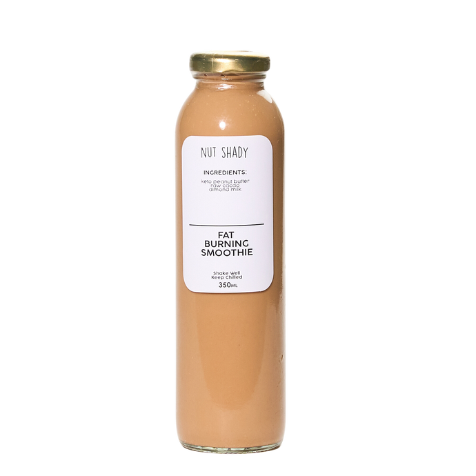 Dairy Free Fat Burning Smoothies - Nut Shady - Cacao, Peanut Butter (350ml)