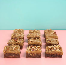 Load image into Gallery viewer, Salted Caramel Turtle Brownies (8pcs)
