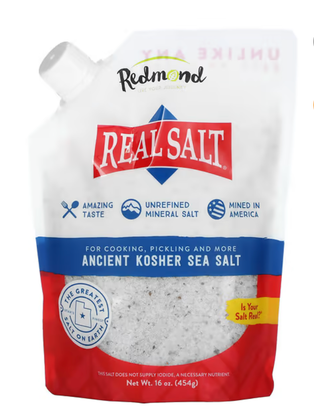 Real Salt Ancient Kosher Sea Salt 454g