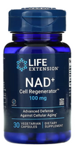 Load image into Gallery viewer, Life Extension, NAD+ Cell Regenerator, NIAGEN Nicotinamide Riboside, 100 mg, 30 Vegetarian Capsules
